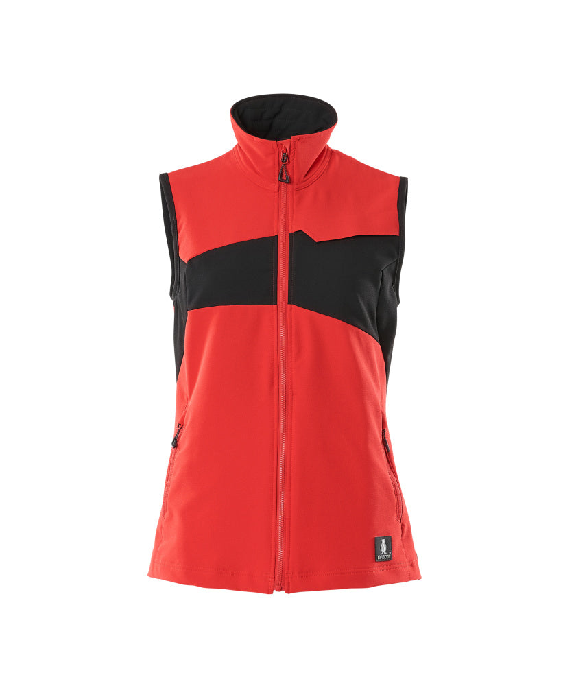 MASCOT® Weste 18375-511 Verkehrsrot/Schwarz