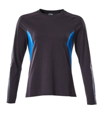 MASCOT® Langarmshirt 18391-959 Schwarzblau/Azurblau