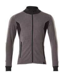 MASCOT® Sweatshirt mit Reißverschluss 18484-962 Dunkelanthrazit/Schwarz