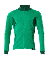 MASCOT® Sweatshirt mit Reißverschluss 18484-962 Grasgrün/Grün