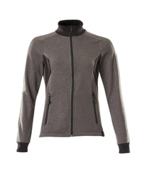 MASCOT® Sweatshirt mit Reißverschluss 18494-962 Dunkelanthrazit/Schwarz