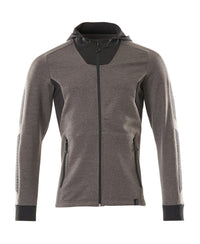 MASCOT® Kapuzenpullover mit Reißverschluss 18584-962 Dunkelanthrazit/Schwarz