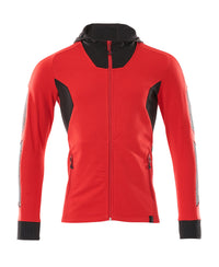 MASCOT® Kapuzenpullover mit Reißverschluss 18584-962 Verkehrsrot/Schwarz