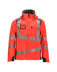 MASCOT® Hardshelljacke 19001-449 Hi-vis Rot/Dunkelanthrazit