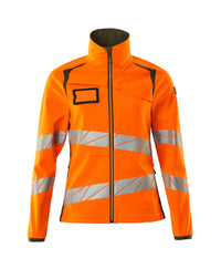 MASCOT® Softshelljacke 19012-143 Hi-vis Orange/Moosgrün