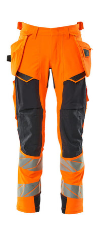 MASCOT® Hose mit Hängetaschen 19031-711 Hi-vis Orange/Schwarzblau