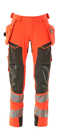 MASCOT® Hose mit Hängetaschen 19031-711 Hi-vis Rot/Dunkelanthrazit