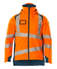 MASCOT® Winterjacke 19035-449 Hi-vis Orange/Dunkelpetroleum