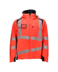 MASCOT® Winterjacke 19035-449 Hi-vis Rot/Schwarzblau