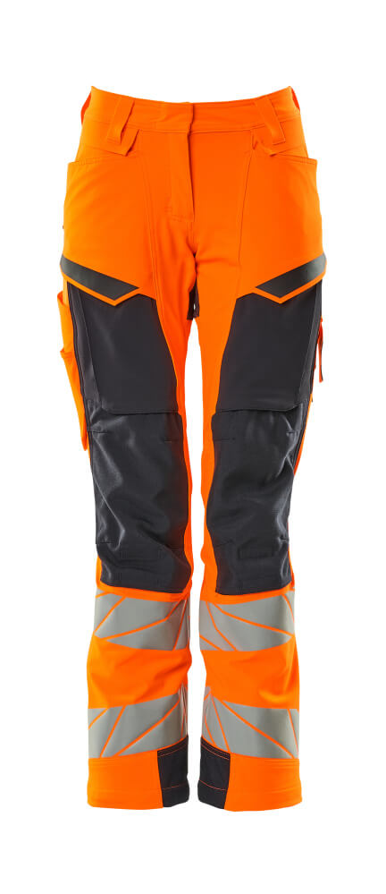 MASCOT® Hose mit Knietaschen 19078-511 Hi-vis Orange/Schwarzblau