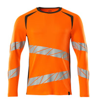MASCOT® Langarmshirt 19081-771 Hi-vis Orange/Dunkelanthrazit