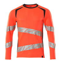 MASCOT® Langarmshirt 19081-771 Hi-vis Rot/Schwarzblau