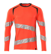 MASCOT® Langarmshirt 19081-771 Hi-vis Rot/Dunkelanthrazit