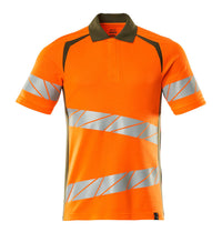 MASCOT® Polo-Shirt 19083-771 Hi-vis Orange/Moosgrün