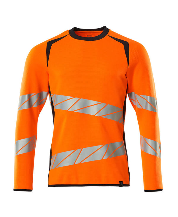 MASCOT® Sweatshirt 19084-781 Hi-vis Orange/Schwarzblau