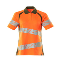MASCOT® Polo-Shirt 19093-771 Hi-vis Orange/Moosgrün
