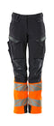 Schwarzblau/Hi-vis Orange