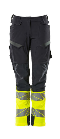 MASCOT® Hose mit Knietaschen 19178-511 Schwarzblau/Hi-vis Gelb