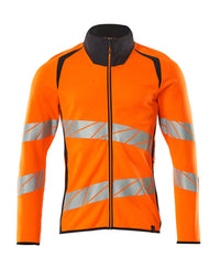 MASCOT® Sweatshirt mit Reißverschluss 19184-781 Hi-vis Orange/Schwarzblau