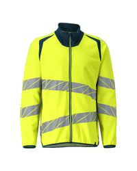 MASCOT® Sweatshirt mit Reißverschluss 19184-781 Hi-vis Gelb/Dunkelpetroleum