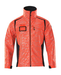 MASCOT® Softshelljacke 19202-291 Hi-vis Rot/Schwarzblau