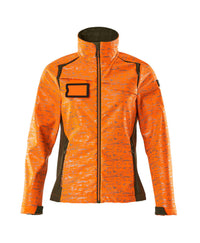 MASCOT® Softshelljacke 19212-291 Hi-vis Orange/Moosgrün
