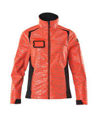 MASCOT® Softshelljacke 19212-291 Hi-vis Rot/Schwarzblau