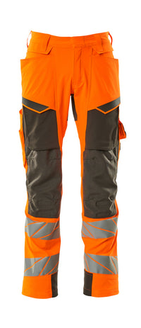 MASCOT® Hose mit Knietaschen 19279-510 Hi-vis Orange/Dunkelanthrazit