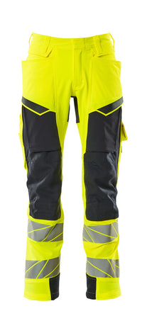 MASCOT® Hose mit Knietaschen 19279-510 Hi-vis Gelb/Schwarzblau