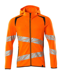 MASCOT® Kapuzenpullover mit Reißverschluss 19284-781 Hi-vis Orange/Schwarzblau
