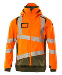 MASCOT® Hardshelljacke 19301-231 Hi-vis Orange/Moosgrün