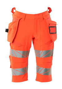 MASCOT® Shorts, lang mit Hängetaschen 19349-711 Hi-vis Rot