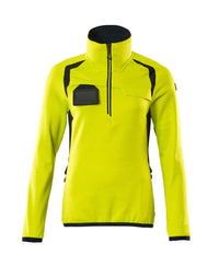 MASCOT® Fleecejacke mit kurzem Reißverschluss 19353-316 Hi-vis Gelb/Schwarzblau