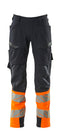 Schwarzblau/Hi-vis Orange