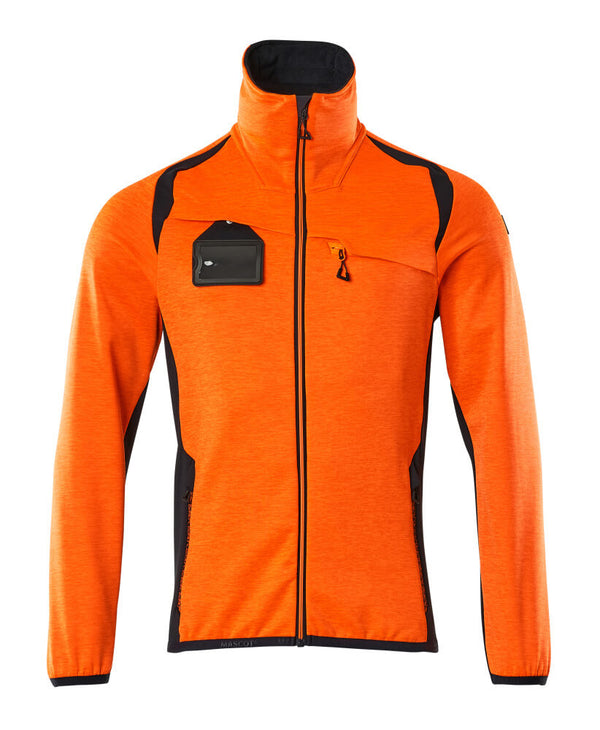 MASCOT® Fleecejacke 19403-316 Hi-vis Orange/Schwarzblau