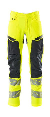MASCOT® Hose mit Knietaschen 19479-711 Hi-vis Gelb/Schwarzblau