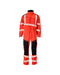 Hi-vis Rot/Schwarzblau