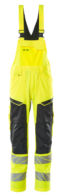MASCOT® Latzhose mit Knietaschen 19569-236 Hi-vis Gelb/Schwarz