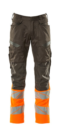 MASCOT® Hose mit Knietaschen 19679-236 Dunkelanthrazit/Hi-vis Orange