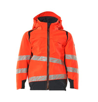 MASCOT® Hardshelljacke für Kinder 19901-449 Hi-vis Rot/Schwarzblau