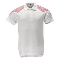 MASCOT® Polo-Shirt 20083-933 Weiß/Verkehrsrot