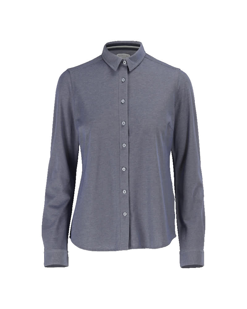 MASCOT® Hemd 20114-741 Blau-meliert