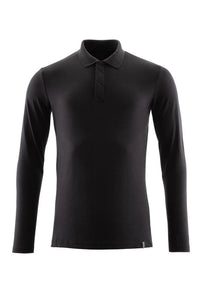 MASCOT® Polo-Shirt, Langarm 20483-961 Vollschwarz