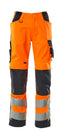 Hi-vis Orange/Schwarzblau