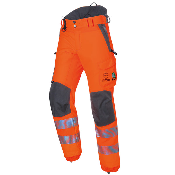 KÜBLER REFLECTIQ Schnittschutzhose PSA 3 2107 8203 warnorange/anthrazit