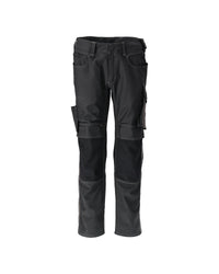 MASCOT® Hose mit Knietaschen 21979-459 Schwarz/Dunkelanthrazit