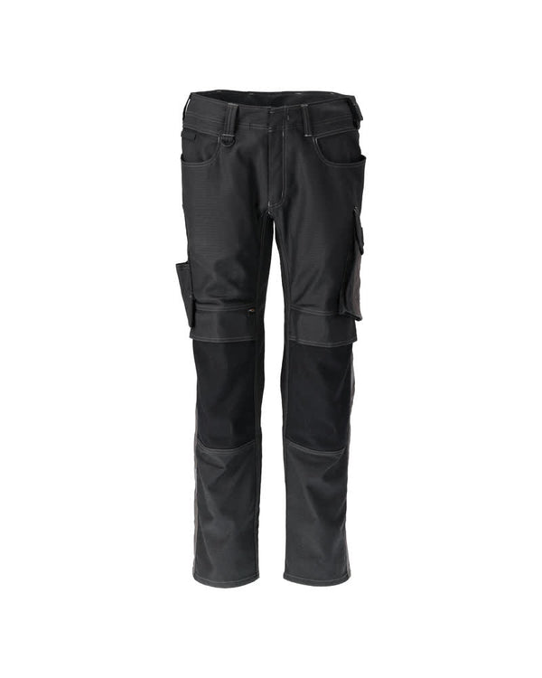MASCOT® Hose mit Knietaschen 21979-459 Schwarz/Dunkelanthrazit