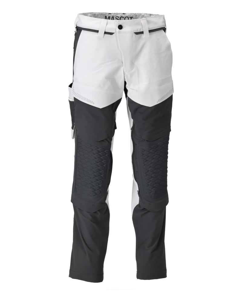 MASCOT® Hose mit Knietaschen, Maler 22079-605 Weiß/Anthrazitgrau