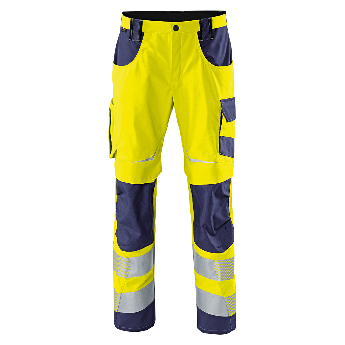 KÜBLER REFLECTIQ Hose PSA 2 2207 8340 warngelb/dunkelblau