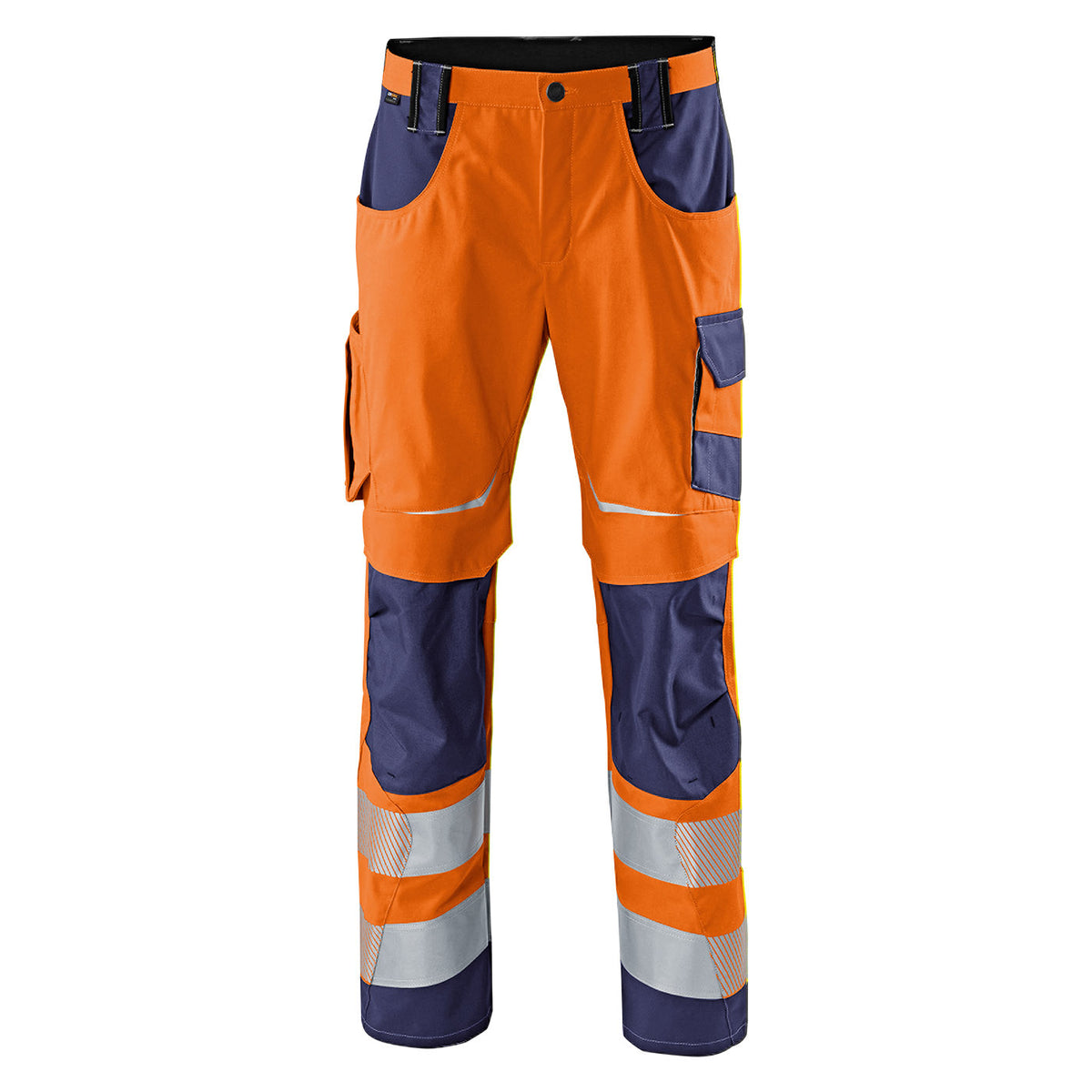 KÜBLER REFLECTIQ Hose PSA 2 2207 8340 warnorange/dunkelblau